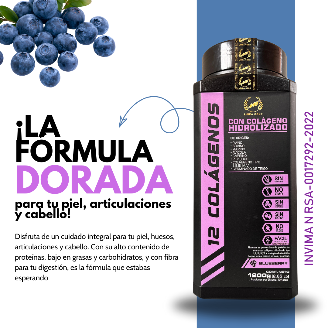 12 COLAGENOS PREMIUM